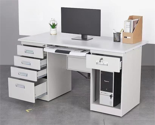 طاولة مكتب خشبية متكاملة للكمبيوتر المعدني W1200mm أثاث مكتبي