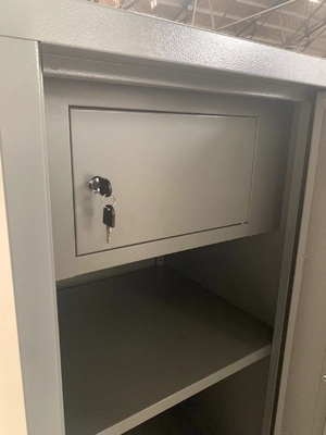 هدم هيكل خزانة ملفات السلامة مع قفل أمان مزدوج
