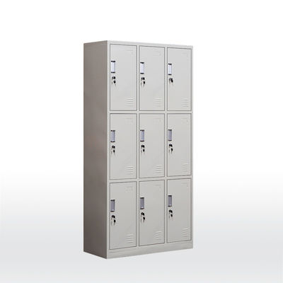 W900 * D450 * H1850mm 53Kg Steel Storage Locker جميع ألوان ral المتاحة