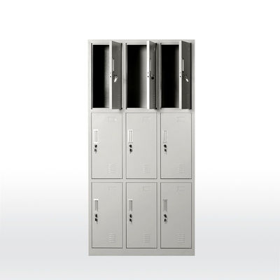 W900 * D450 * H1850mm 53Kg Steel Storage Locker جميع ألوان ral المتاحة