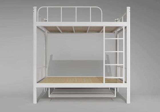 سرير بطابقين فولاذي مخصص تحت السرير مع درج تخزين