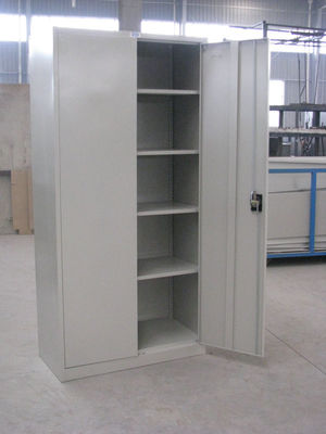 أثاث مكتبي خزانة ملفات فولاذية معدنية 2 باب دولاب خزانة ملفات تخزين فولاذية