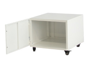 خزانة طابعة معدنية متحركة ذات باب واحد خزانة فولاذية قابلة للتخزين المنقولة