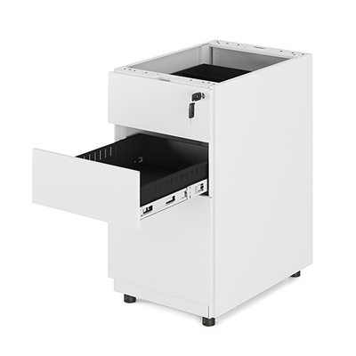 A4 File 3 Drawer Fixed Pedestal Filing Cabinet Equipment مكتب