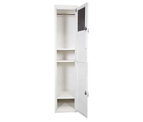 2 باب خزانة تخزين فولاذية خزانة ملابس مدرسية حديثة ملونة حسب الطلب