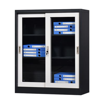 خزانة مكتب معدنية قابلة للقفل نصف ارتفاع قابلة للطي خزانة ملفات فولاذية