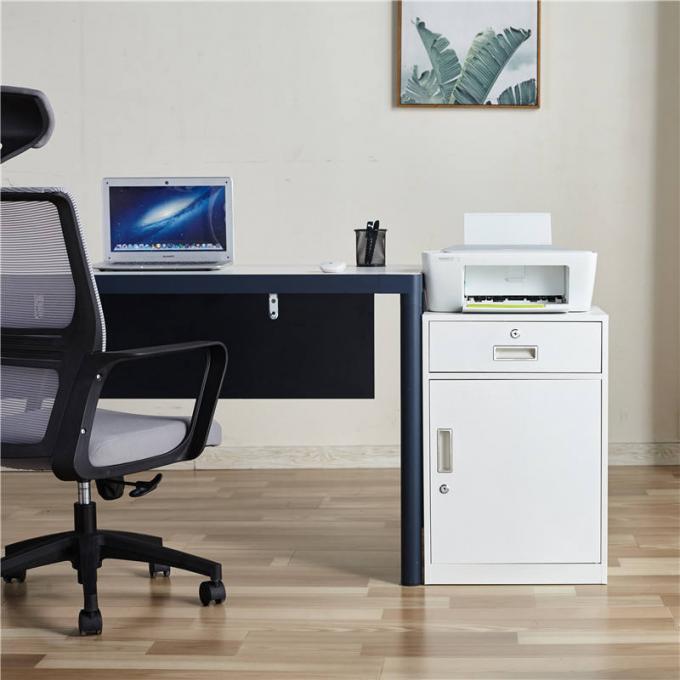 خزانة معدنية للمكتب المنزلي خزانة تخزين صغيرة ملونة بجانب السرير 1